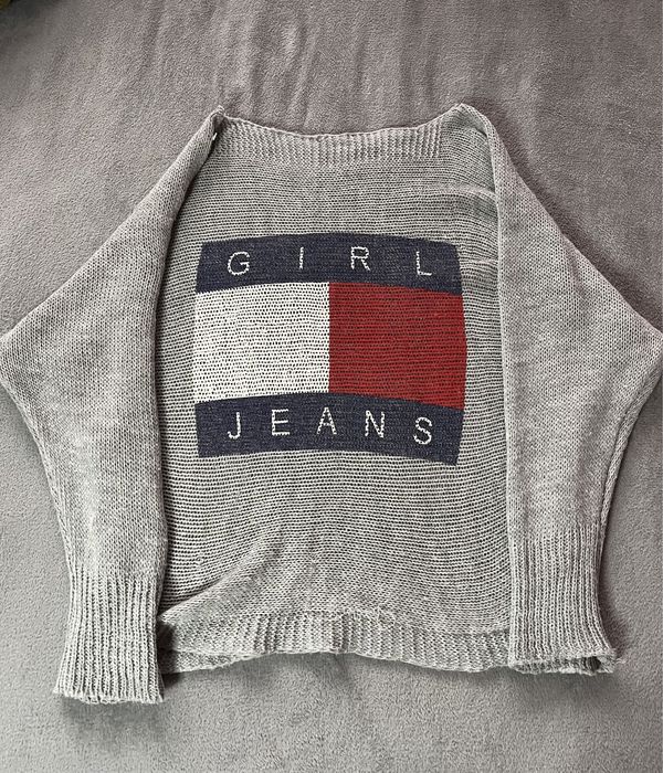 Плетена блуза с дълъг ръкав