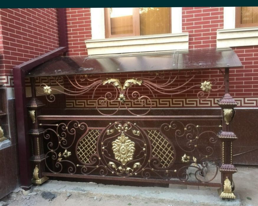 Покраска ворот ремонт ворот