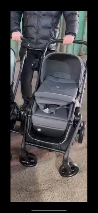 Коляска teknum графит