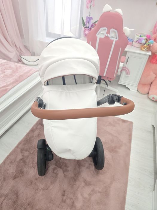 Carucior krausman 3 in 1 topaz lux alb