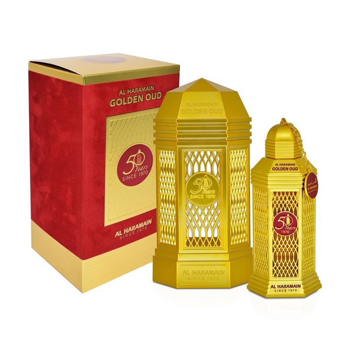 Мужской парфюм Golden oud by alHaramain