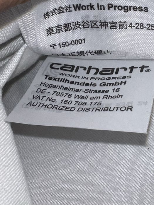 Бяла мъжка риза Carhartt WIP S