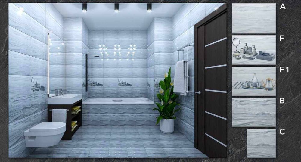 Кафель Широким ассортиментом.            42000