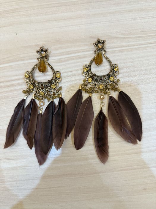 Ремень, казаки серьги в кавбойском стиле