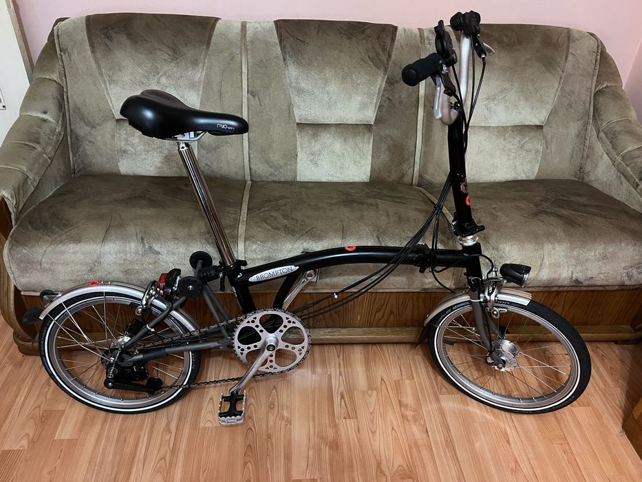 Brompton P line 6 viteze