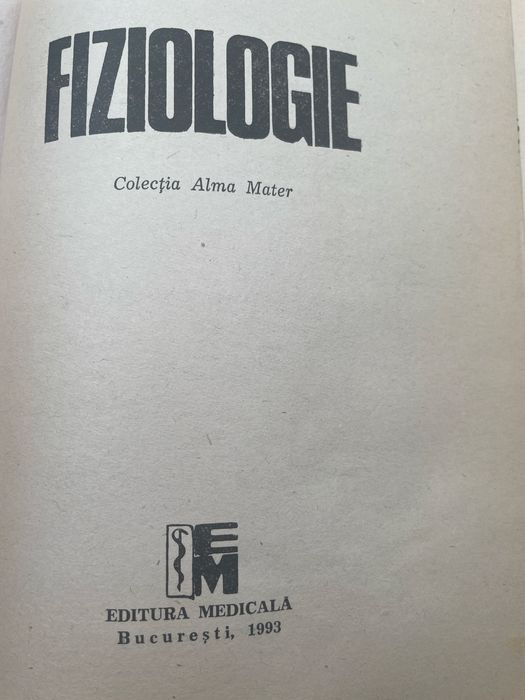 Manual Fiziologie ITeodorescu Exarcu, G Badiu