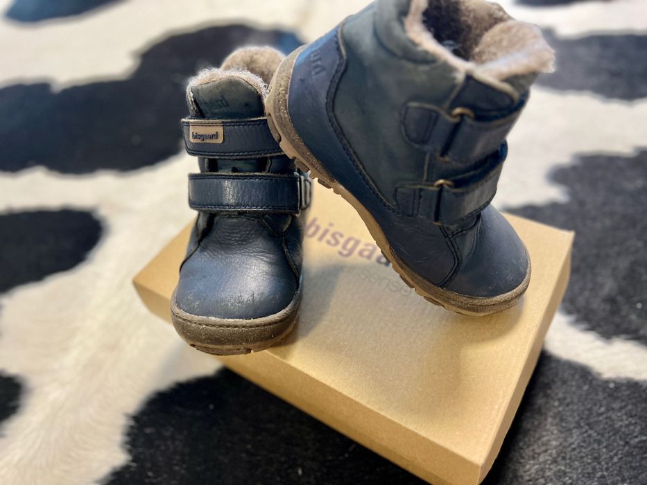 Ghete Bisgaard nr.27 piele/lana