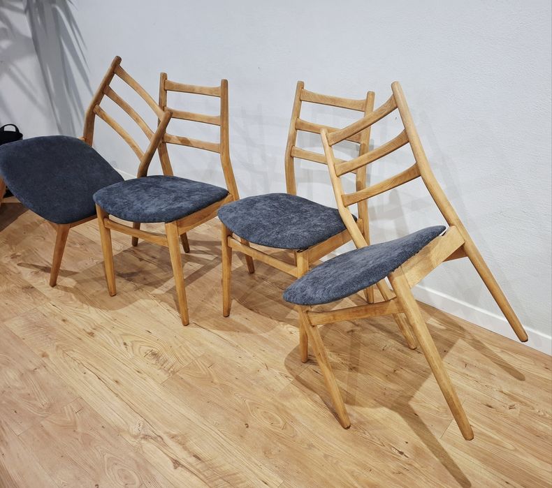 Scaune dinning de lemn 4 bucăți
