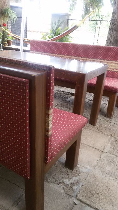 Седалка + Облегалка за пейка