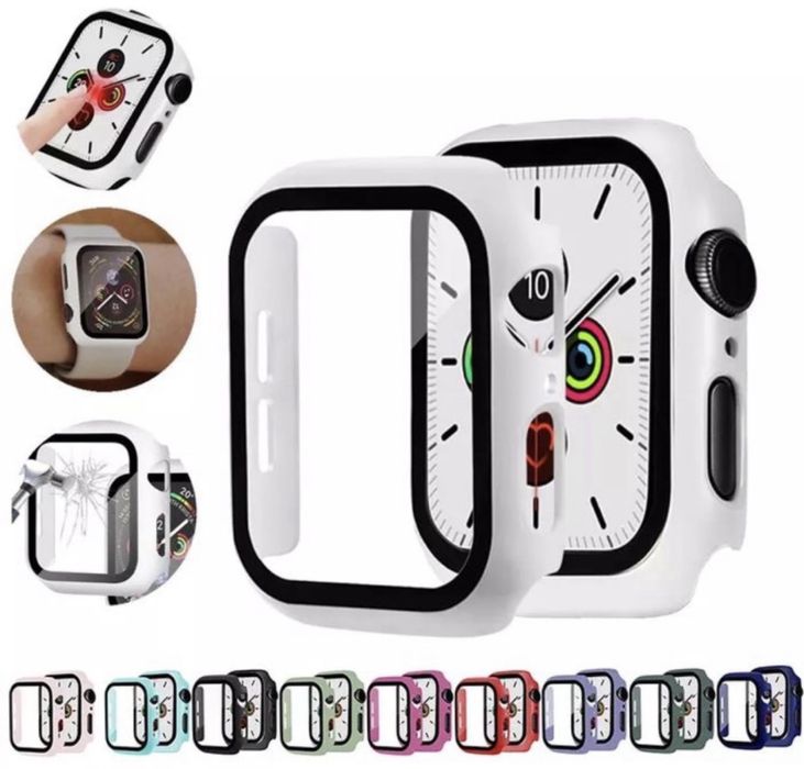 Husa Bumper Carcasa Folie Margine Plastic Ceas Apple Iphone