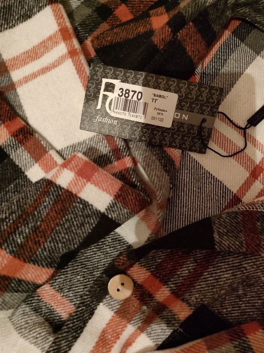 Тёплая женская рубашка