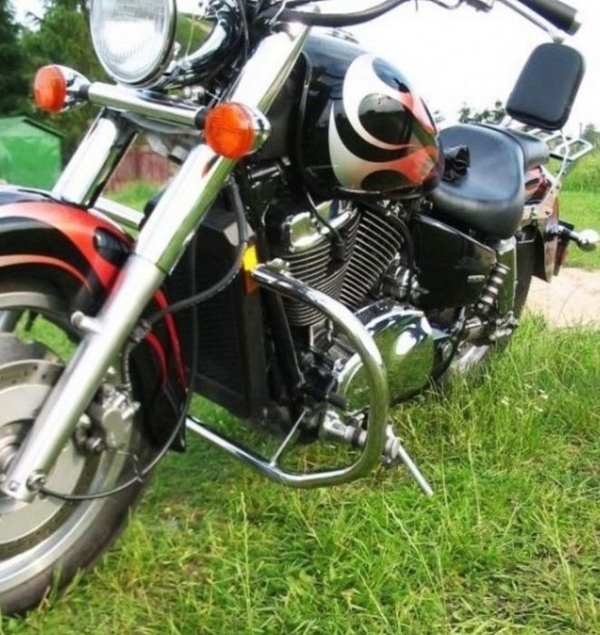 НОВ ролбар / crash bar за Honda VT 1100 C2 / SHADOW SABRE / Шадоу
