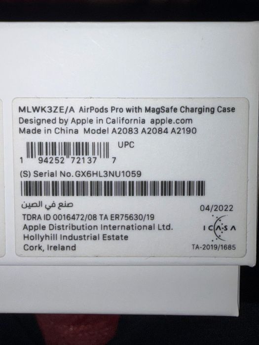 Air pods pro с Magsafe