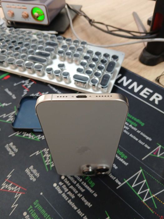 iPhone 16 Pro Max 256GB SIM+ESIM Natural Titanium 100%