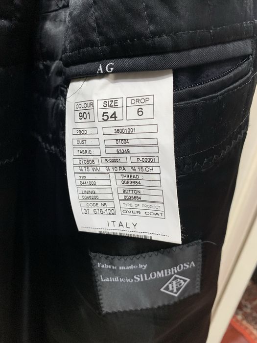 Мужское кашемировое пальто