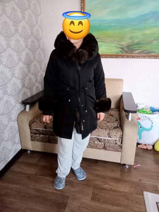 Парка   меховая.