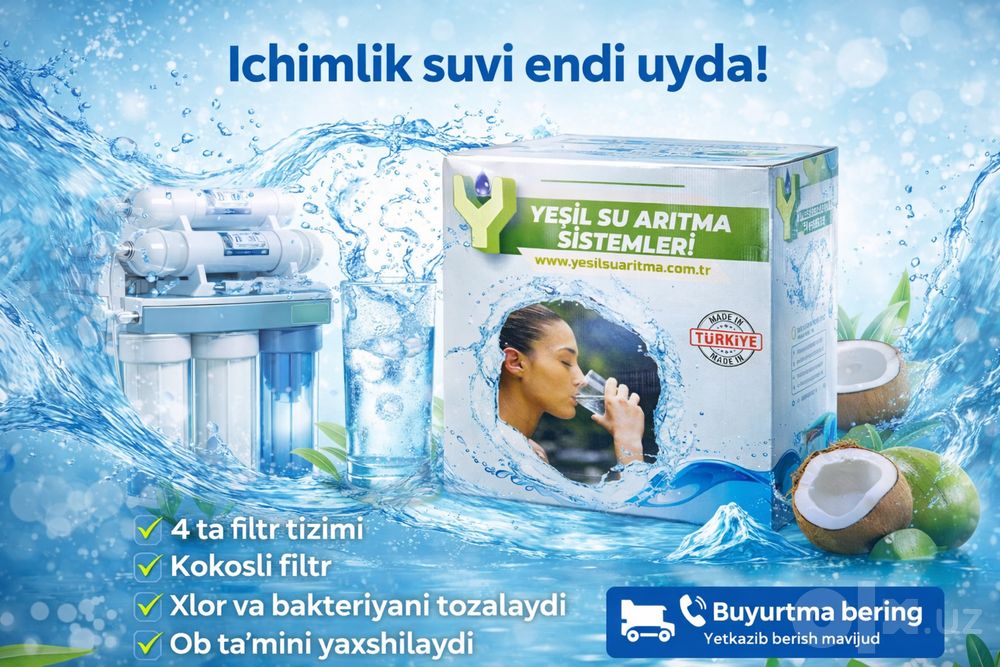 Suv filteri uyda Водиной фильтер для дома