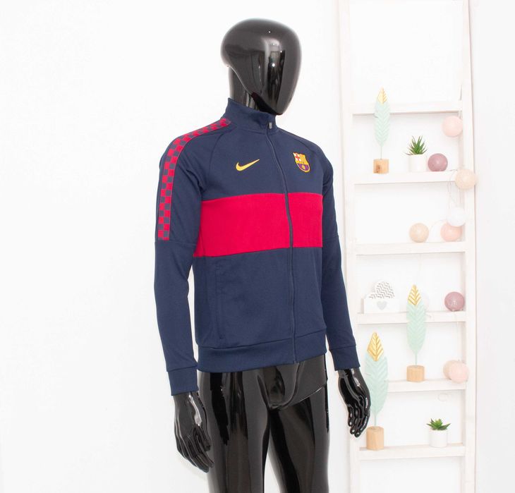 Nike FC Barcelona орогинално яке футболно за момчета I96 Jersey 13-15г