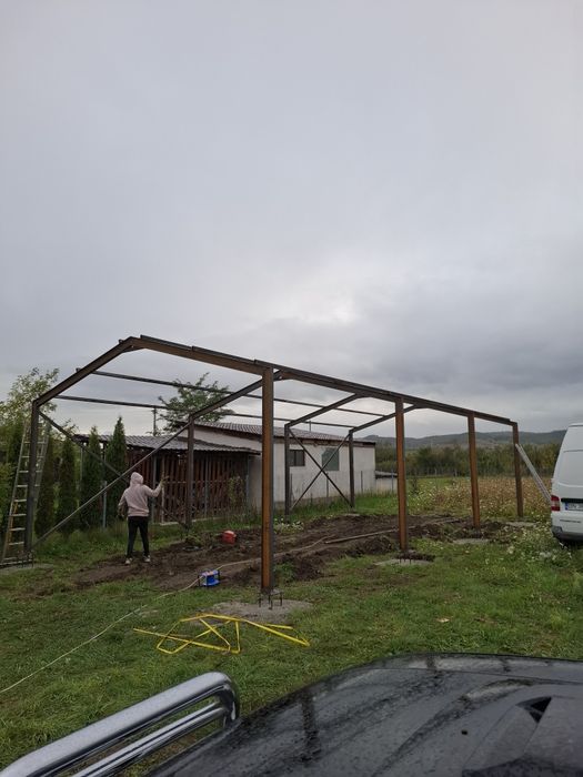 Structuri metalice din stoc 14x30x4m