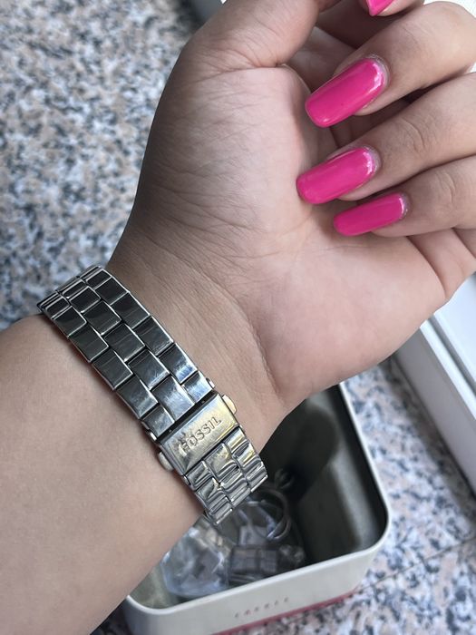 Ceas Fossil BQ1560 – Damă, Argintiu, Multifuncțional