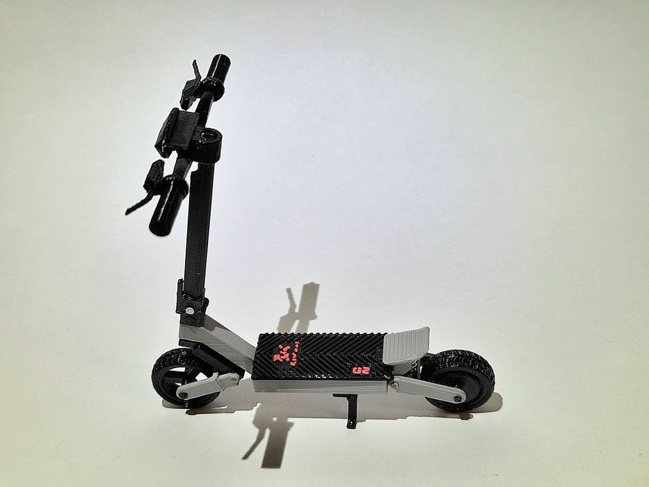 Machetă trotineta electrica(Kukirin G2)- 3D - UNICAT!!! CADOU breloc!!!