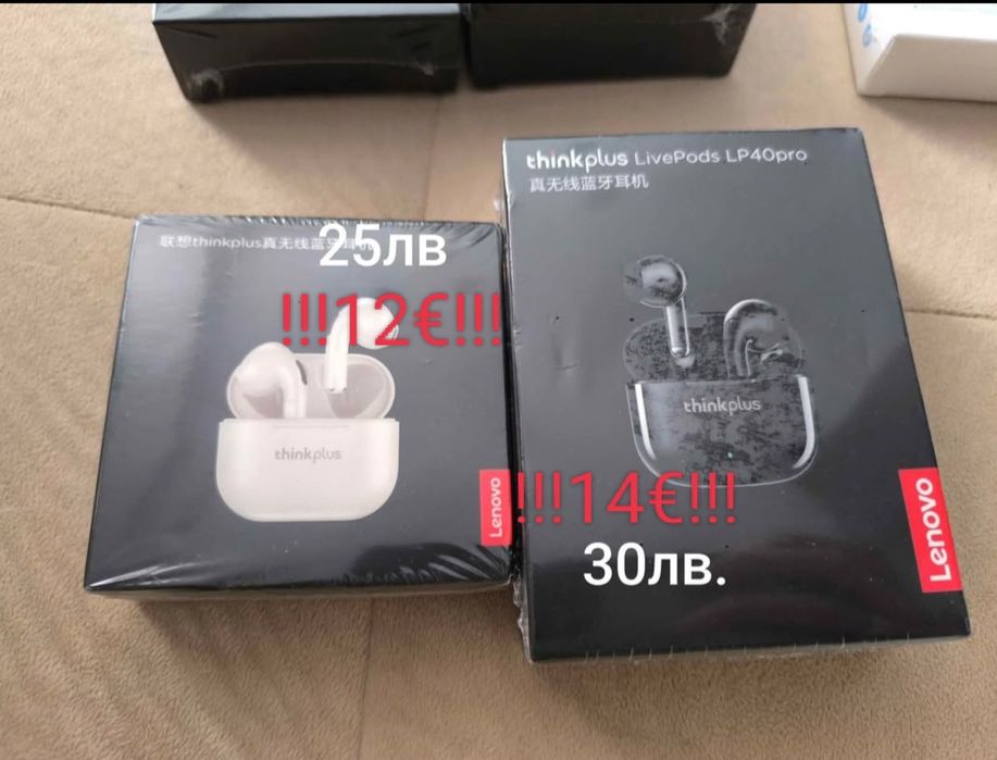 Bluetooth слушалки Lenovo LP40(Lp40 pro)