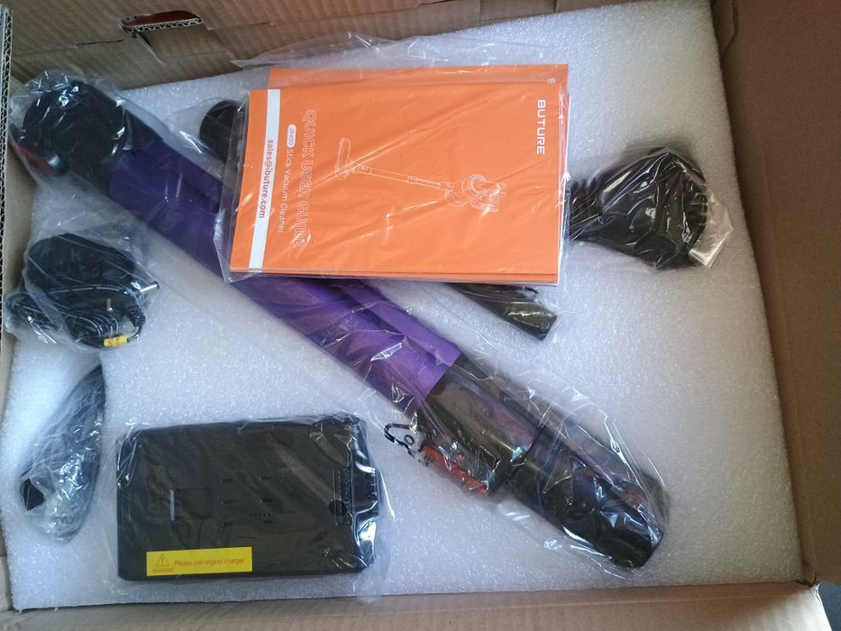 Безжична прахосмукачка BuTure JR400-38000 Pa/450W, до 55 ми