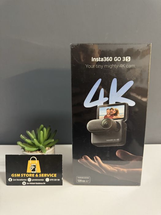 Camera Insta360 Go 3S 4K Nou Sigilat Garantie Gsm Store&Service