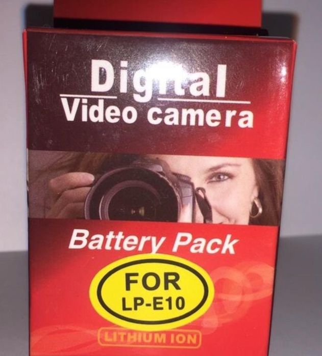 Lp-e10 аккумулятор новый