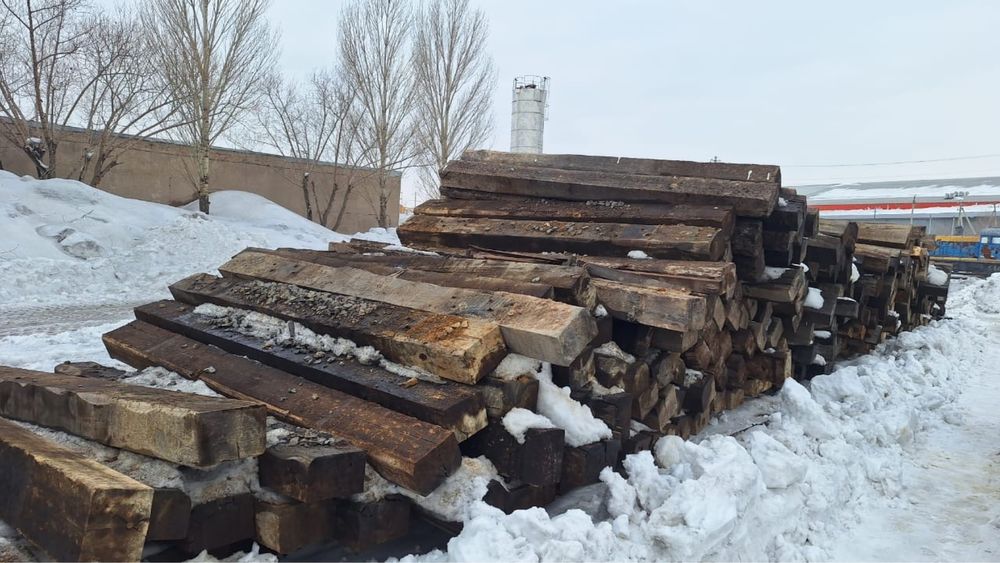 Продам шпалы строительные