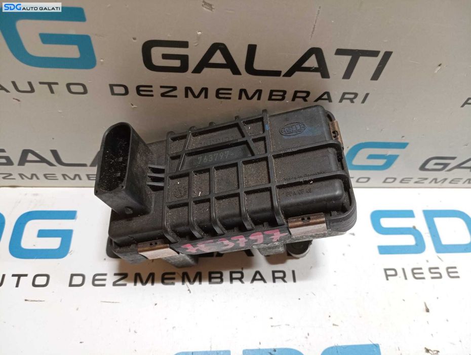 Actuator Turbo Turbina Turbosuflanta BMW Seria 3 E90 E91 E93 325D 3.0 2004 - 2011 Cod 763797 [M7816]