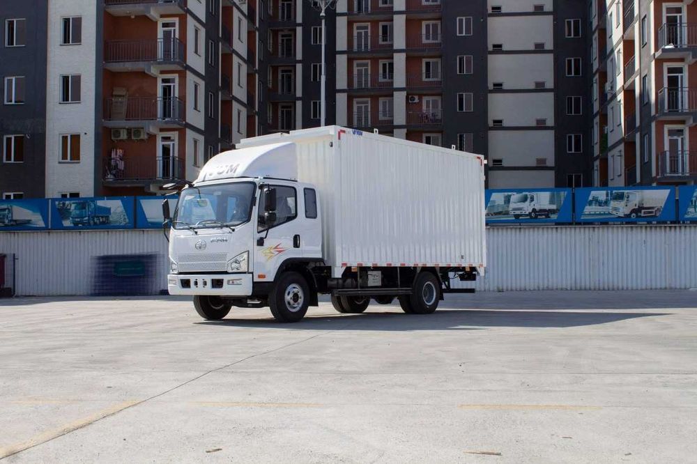 Автофургон бабочка FAW Tiger V [24,6 м³] дизель