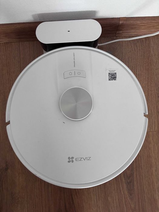 Aspirator robot EZVIZ RE4, 0.35l, autonomie max 240 min, Wi-Fi, mop