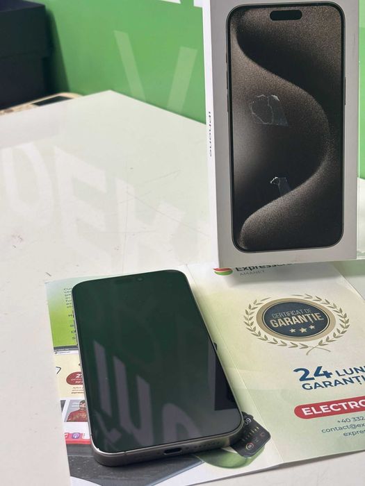 Iphone 15 Pro Max 1 TB (B.60693 Tatarasi) Vanzare fizic Garantie 2 Ani