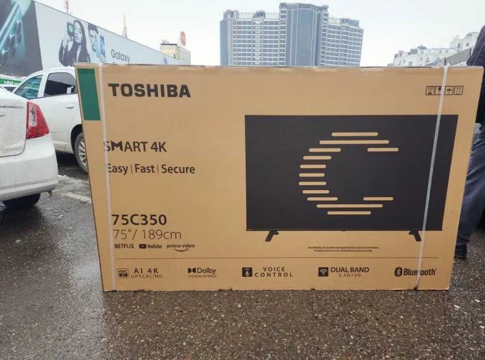 Телевизор Toshiba 75 Direct LED 4K ULTRA HD + бесплатная доставка