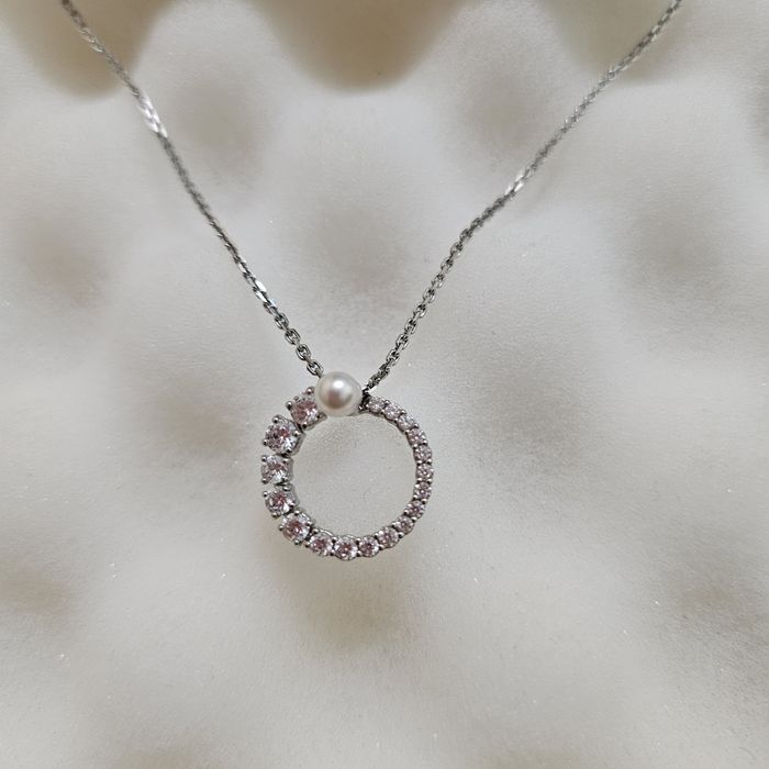 Колие Swarovski - Matrix Pearl Pendant