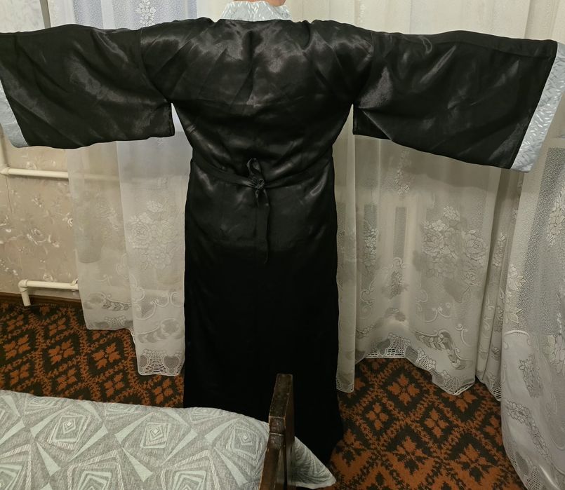 Халат кимоно из шелка