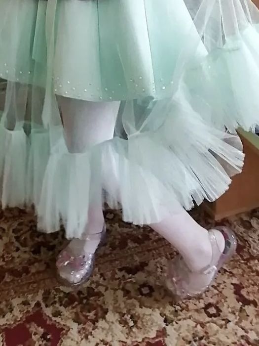 Бальное платье и туфельки