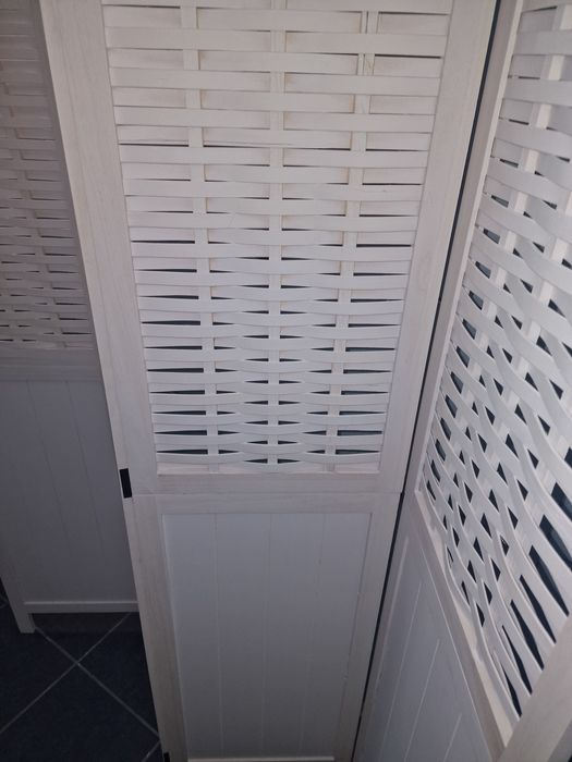 Paravan cameră 6 panouri, alb, lemn masiv paulownia
vidaXL Paravan cam