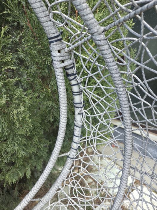 Leagan gradina Chill, 80 x 105 x 195 cm, gri