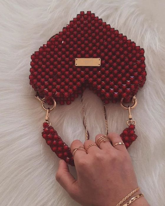 Мунчокдан тайёрланган сумка