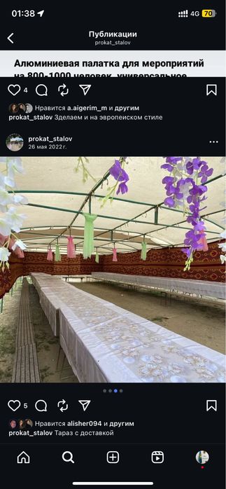 Палатка свадебный