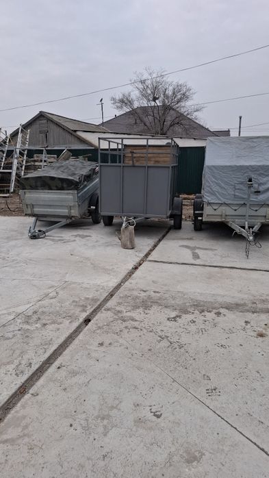 Продаётся прицепы 1 осьный и 2 осьный