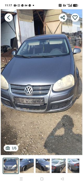 Piese cutie motor ușa portbagaj bara volan jug caseta vw jeta 1.9tdi