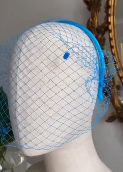 Новый ободок с вуалью от Gakku