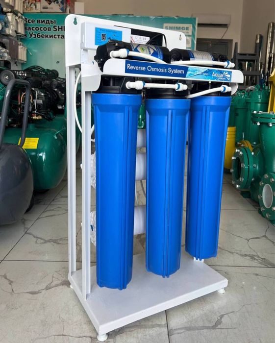 Обратный осмос фильтр 80-100 л/час Aqua Stream RO600G osmos filtrlar