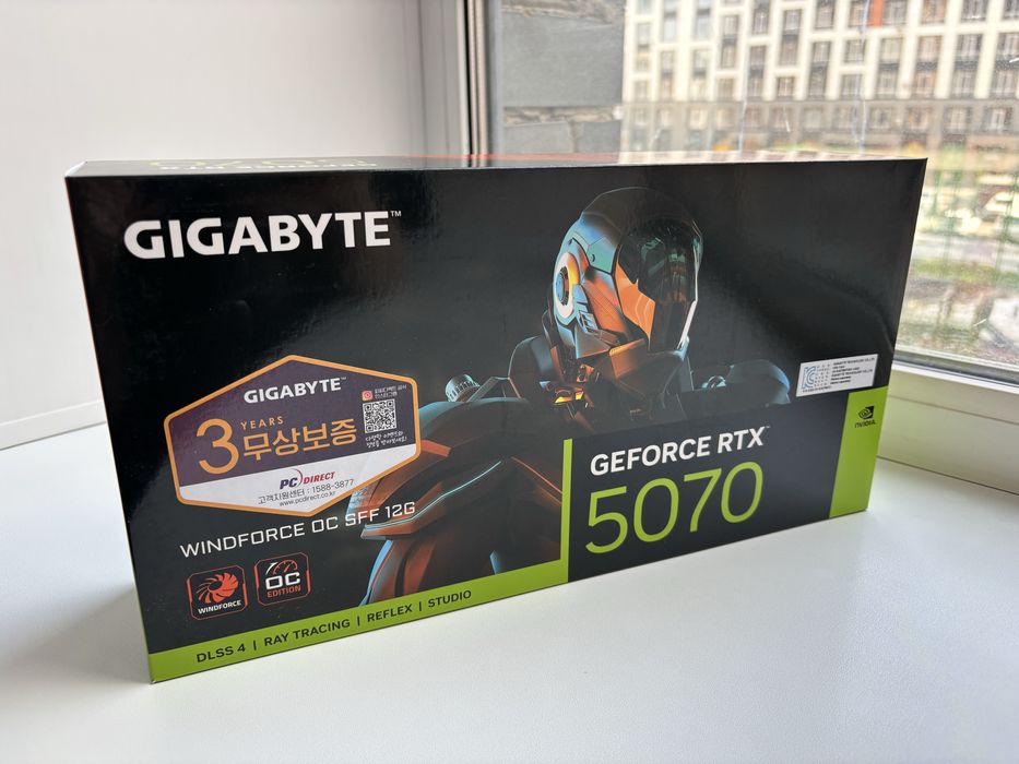 GeForce RTX 5070 WINDFORCE OC SFF 12G Новая