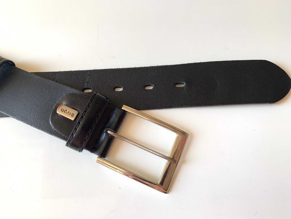 Curea din piele naturala neagra barbati