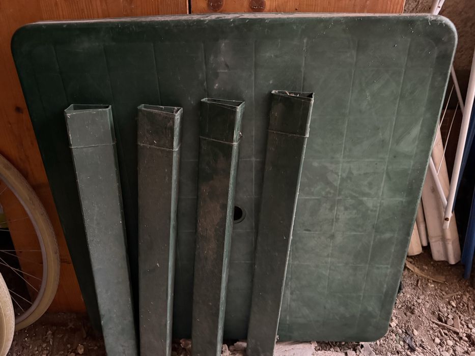 Masa de plastic pliabila si scaune de masa de platestic