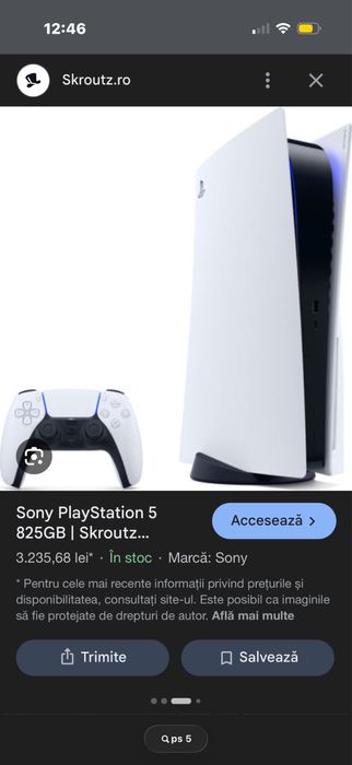 Vând Playstation 5